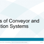Conveyor and Sortation Essentials - Module 2 - Equipment Types
